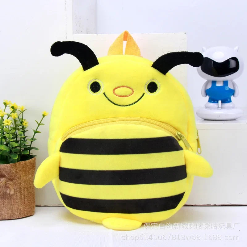 Disney Plush Backpack – Avengers, Spider-Man, Mickey, Minnie, Winnie the Pooh & Stitch Kids School Bag | Cute Birthday Gift