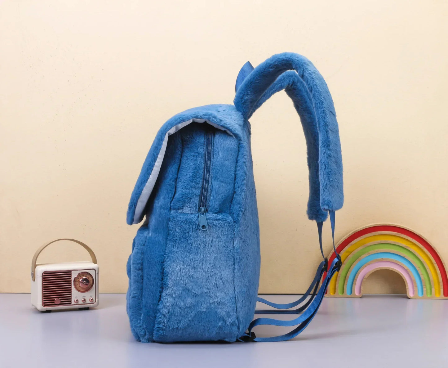 Disney Stitch Plush Backpack ā Cute Japanese Cartoon Bag, Large-Capacity Kids School & Kindergarten Backpack Gift