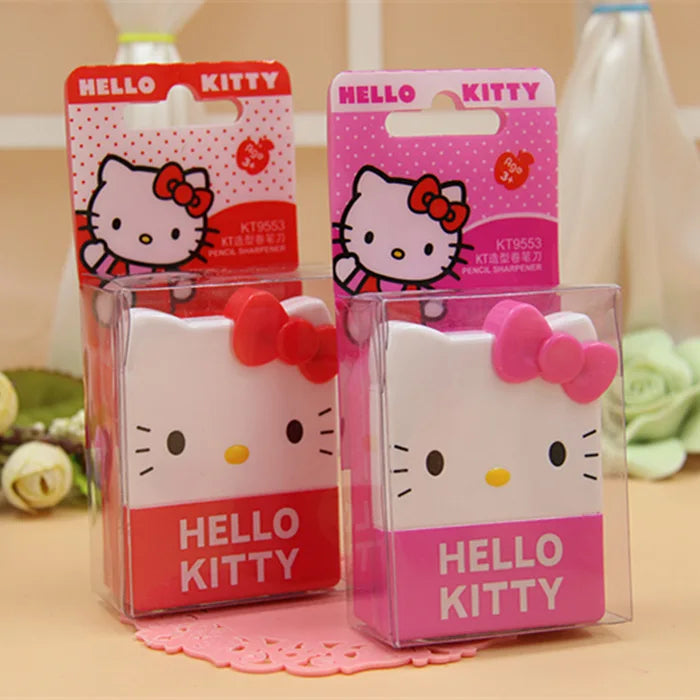 Hello Kitty Cartoon Mini Pencil Sharpener ā Cute Kids Student School Supplies & Gift