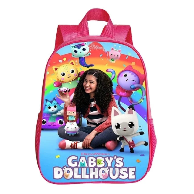 Gabby’s Dollhouse Cartoon Backpack