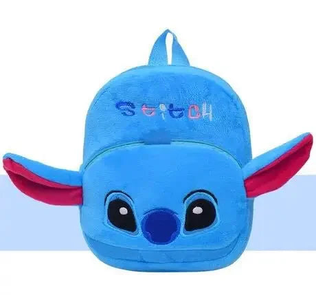 Disney Plush Backpack – Avengers, Spider-Man, Mickey, Minnie, Winnie the Pooh & Stitch Kids School Bag | Cute Birthday Gift