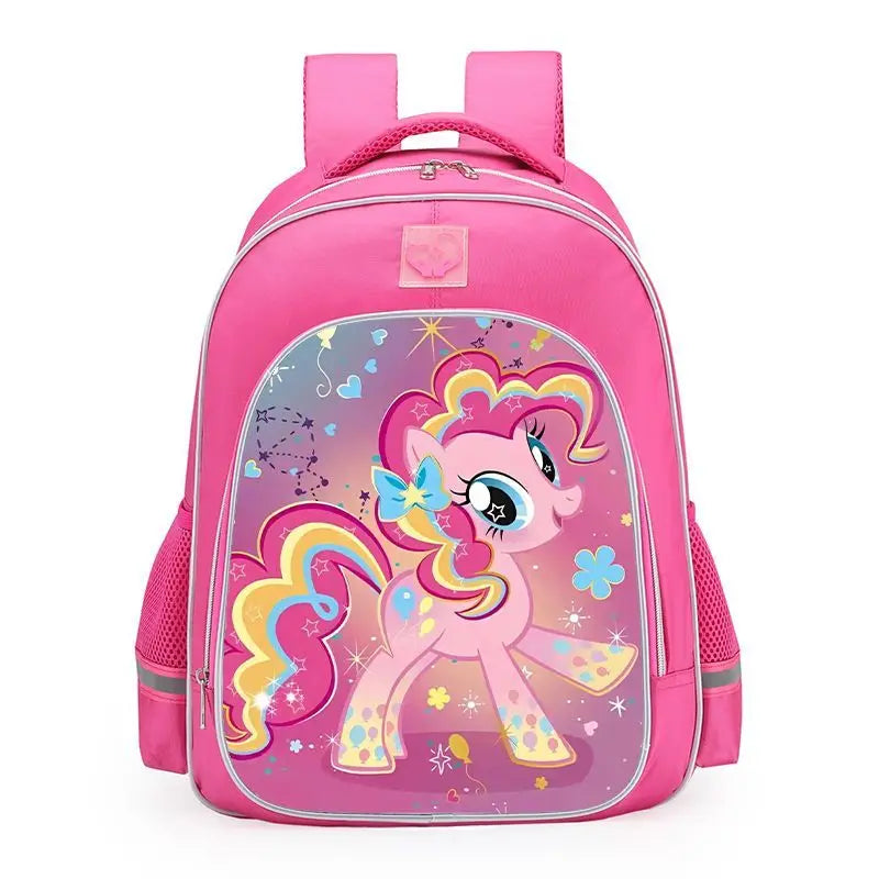 My Little Pony Unicorn School Backpack – Cute Twilight Sparkle Bag for Girls, Kindergarten & Primary Students (Grades 1–6)