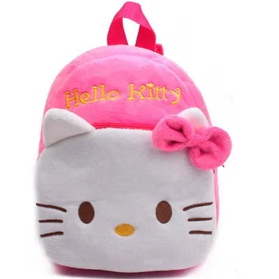 Disney Plush Backpack – Avengers, Spider-Man, Mickey, Minnie, Winnie the Pooh & Stitch Kids School Bag | Cute Birthday Gift