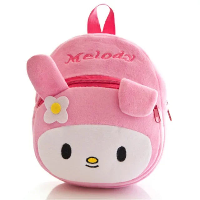 Disney Plush Backpack – Avengers, Spider-Man, Mickey, Minnie, Winnie the Pooh & Stitch Kids School Bag | Cute Birthday Gift