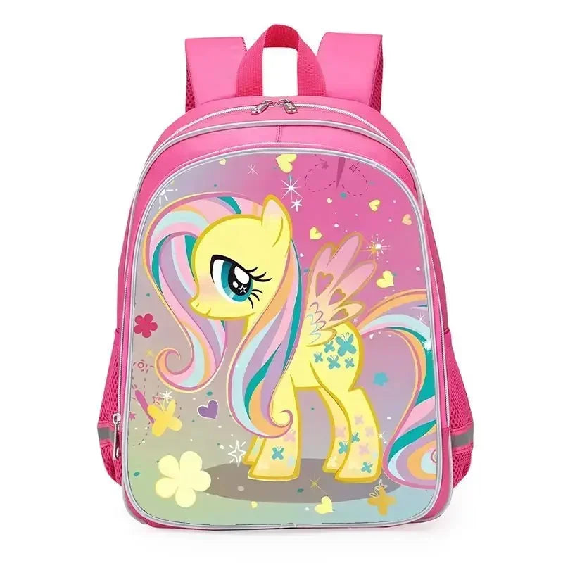 My Little Pony Unicorn School Backpack – Cute Twilight Sparkle Bag for Girls, Kindergarten & Primary Students (Grades 1–6)