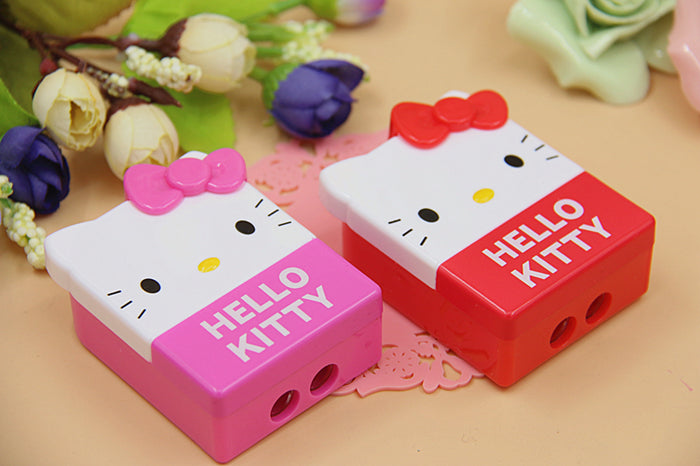 Hello Kitty Cartoon Mini Pencil Sharpener – Cute Kids Student School Supplies & Gift