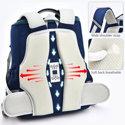British Style Kids School Backpack