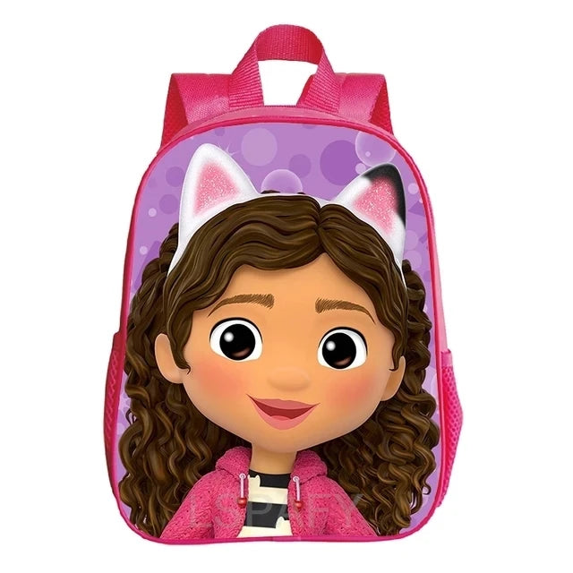 Gabby’s Dollhouse Cartoon Backpack