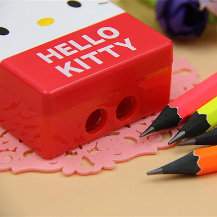 Hello Kitty Cartoon Mini Pencil Sharpener – Cute Kids Student School Supplies & Gift