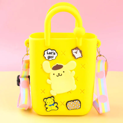 Kawaii Cartoon Mini Crossbody Handbag – Cute Anime Character Shoulder Bag for Kids & Girls
