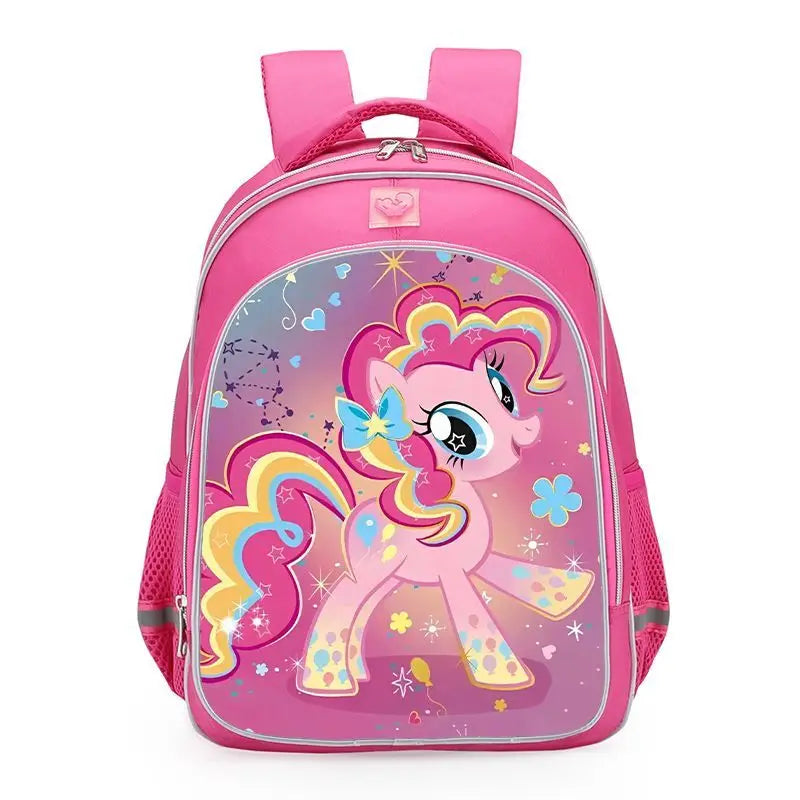 My Little Pony Unicorn School Backpack – Cute Twilight Sparkle Bag for Girls, Kindergarten & Primary Students (Grades 1–6)