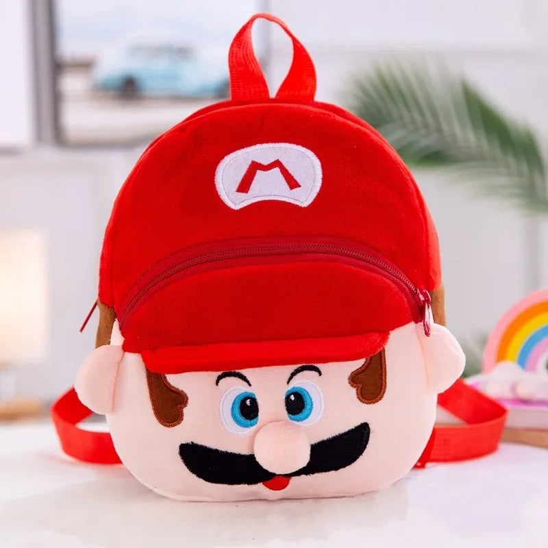 Disney Plush Backpack – Avengers, Spider-Man, Mickey, Minnie, Winnie the Pooh & Stitch Kids School Bag | Cute Birthday Gift