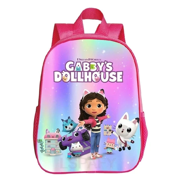 Gabby’s Dollhouse Cartoon Backpack