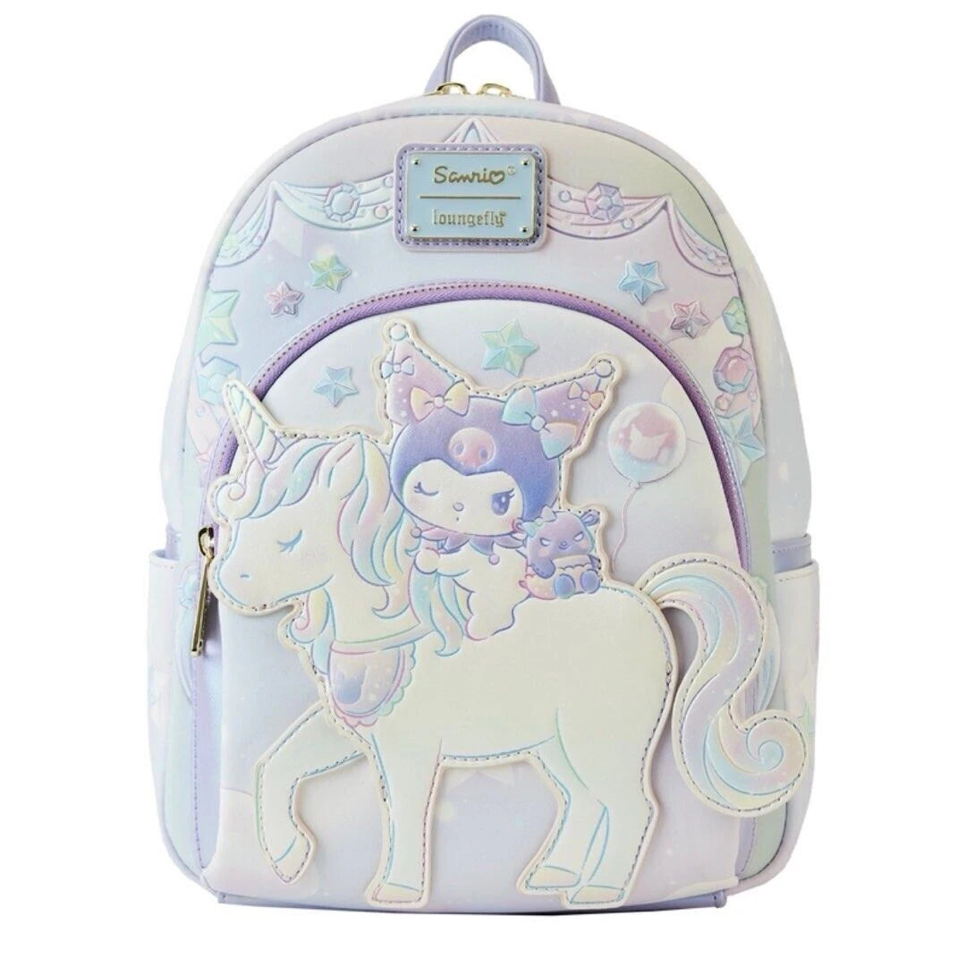 Loungefly Sanrio Kuromi Carnival Unicorn Mini Backpack – Exclusive Collectible Bag