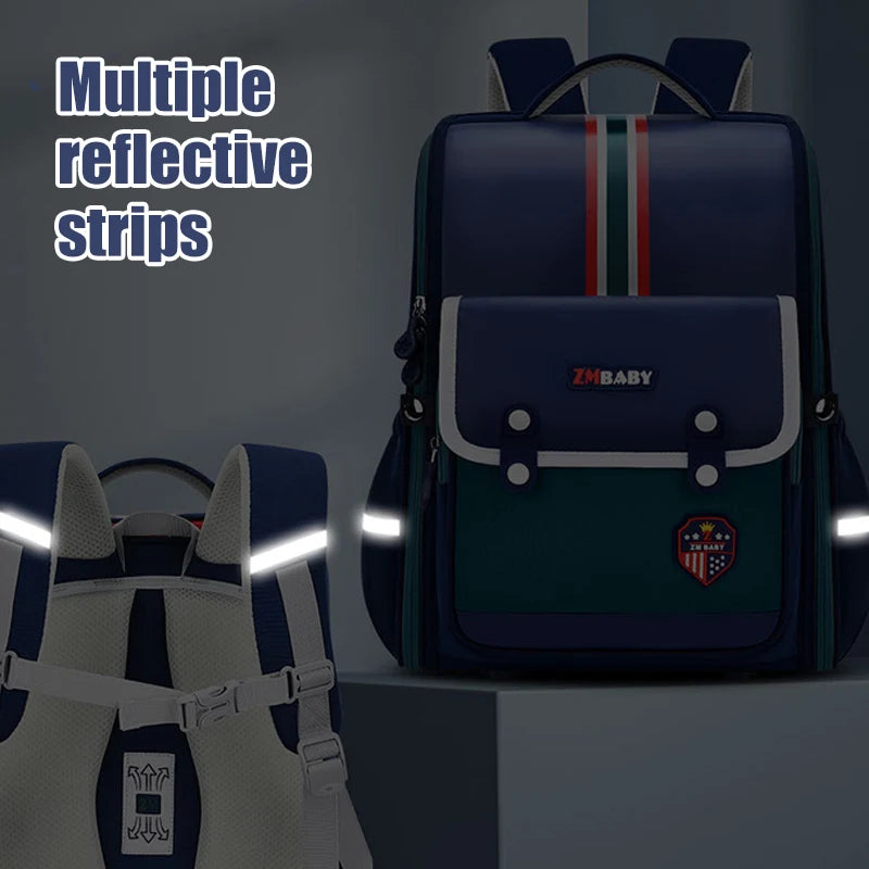 British Style Kids School Backpack
