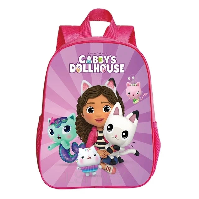 Gabby’s Dollhouse Cartoon Backpack