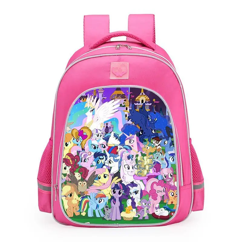 My Little Pony Unicorn School Backpack – Cute Twilight Sparkle Bag for Girls, Kindergarten & Primary Students (Grades 1–6)