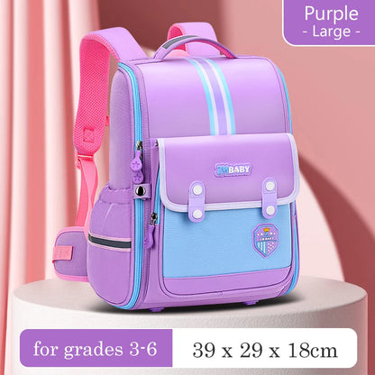 British Style Kids School Backpack