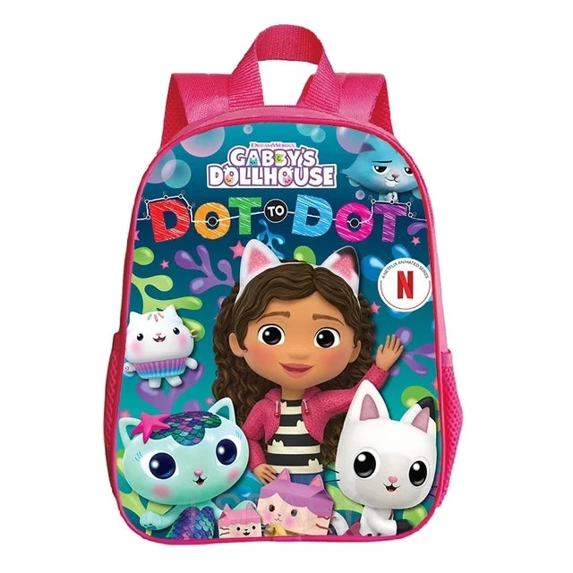 Gabby’s Dollhouse Cartoon Backpack