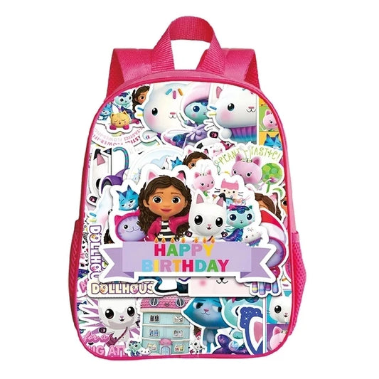 Gabby’s Dollhouse Cartoon Backpack
